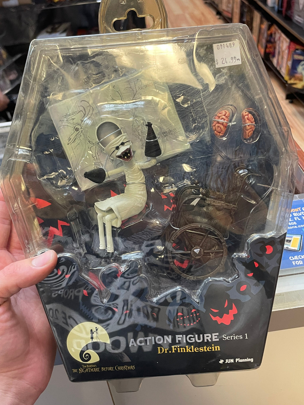 Dr Finklestein (Nightmare Before Christmas, JUN) **SEALED** product image 3, provided for visual reference and product