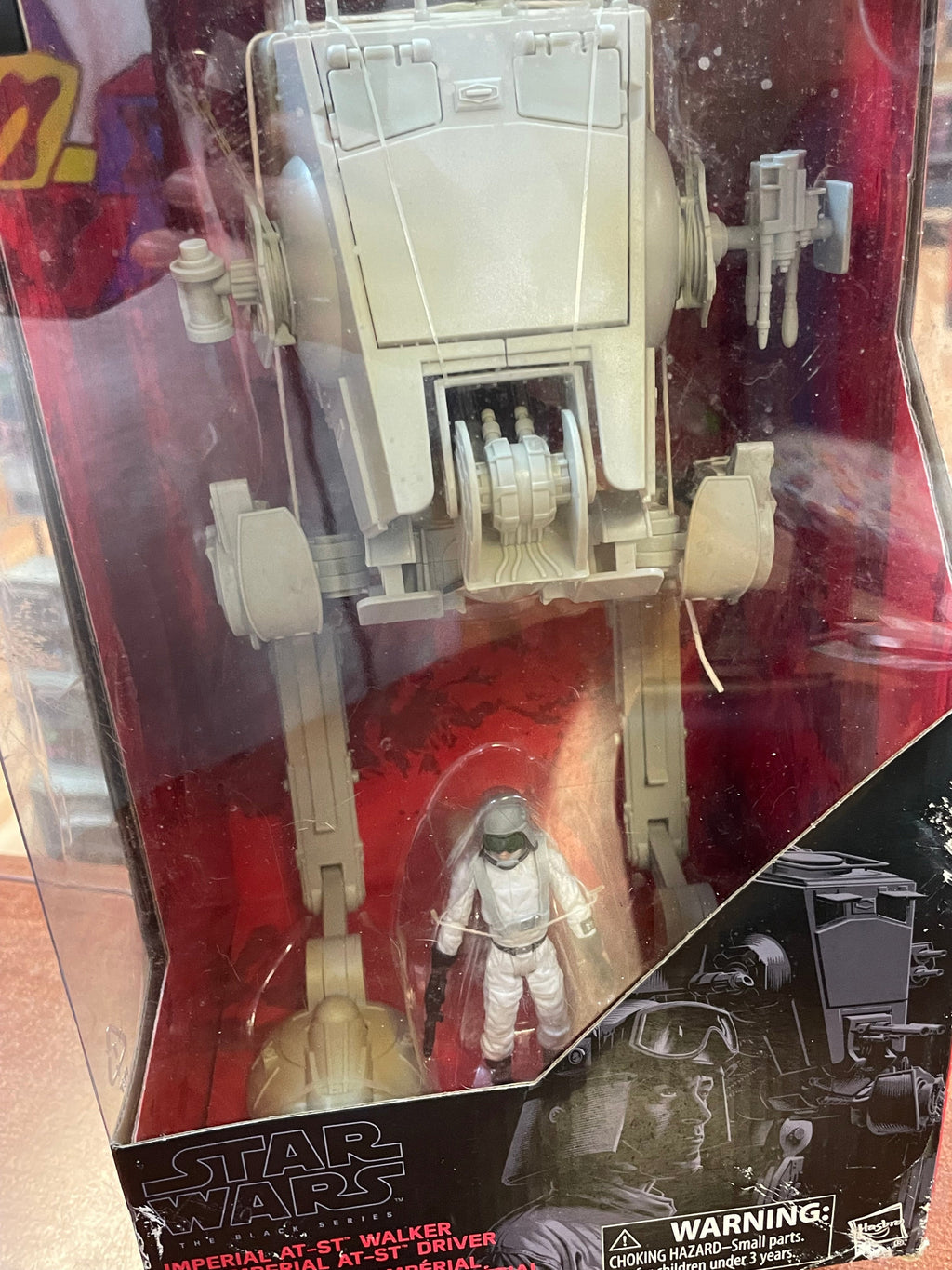Imperial AT-ST Walker & Driver (Star Wars The Black Series, Hasbro) SEALED product image 9, provided for visual reference