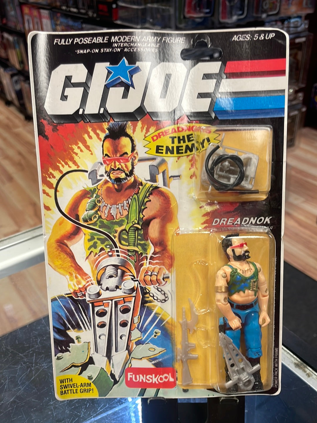 Dreadnok MOC (GI Joe, Funskool) Sealed product image 1, provided for visual reference and product detail review