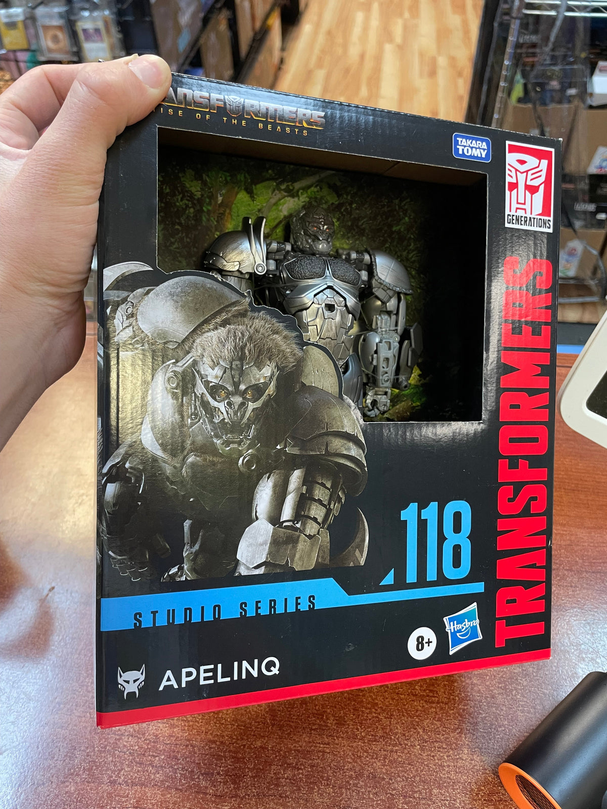 Apelinq SS-118 Leader Class (Transformers, ROTB, Hasbro) SEALED product image 5, provided for visual reference and product