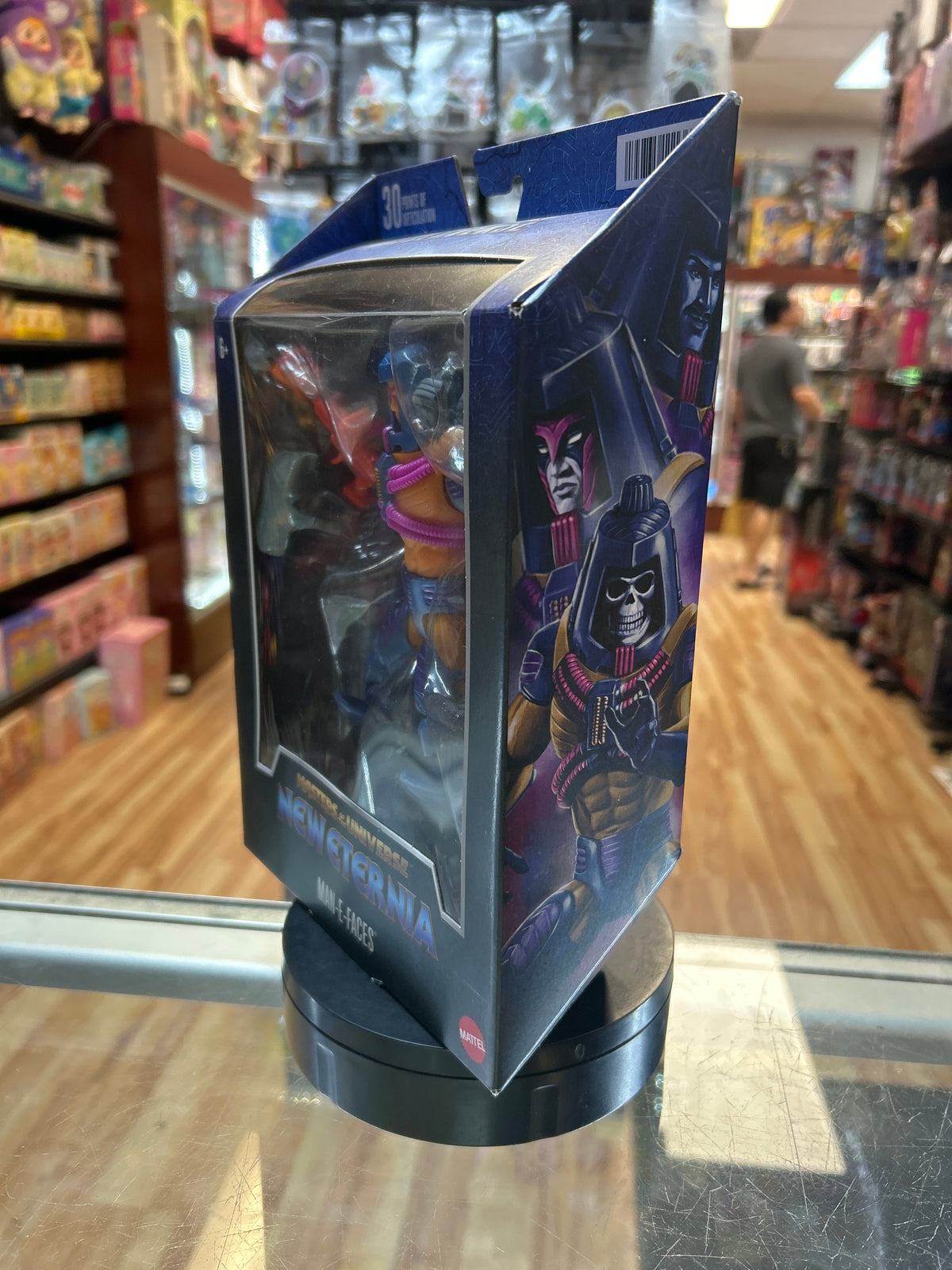 Man-E-Faces (MOTU New Eternia, Mattel) **SEALED** product image 6, provided for visual reference and product detail review