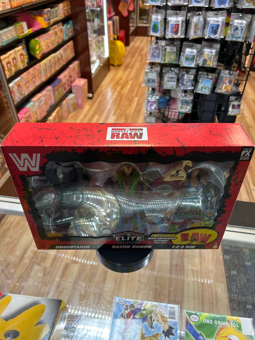 Undertaker, Razor Ramon, And 1-2-3 Kid 3-pack (Mattel, WWE Elite) **SEALED** product image 7, provided for visual reference
