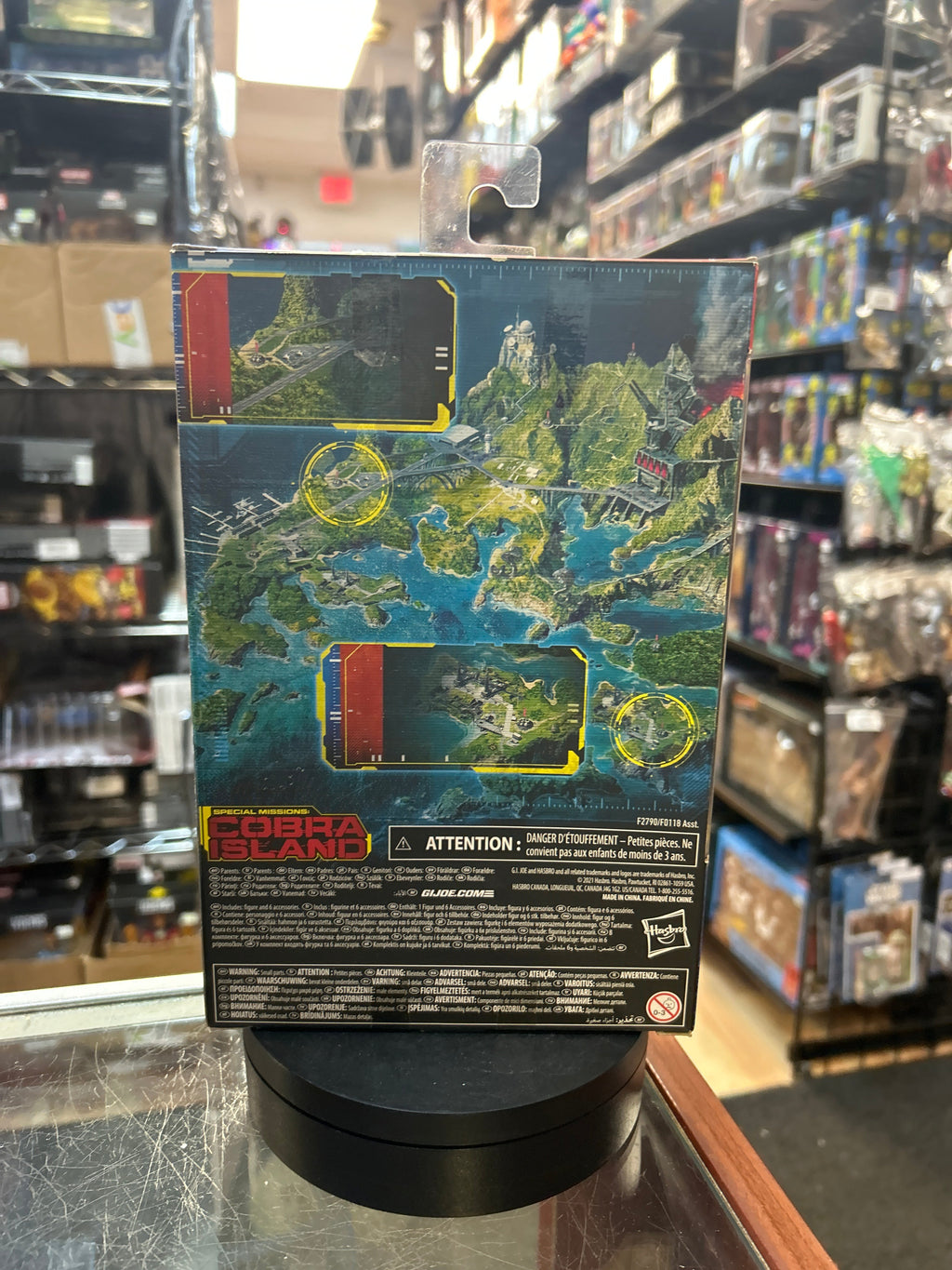 Cobra Island Major Bludd (GI Joe Classified, Hasbro) **SEALED** product image 4, provided for visual reference and product