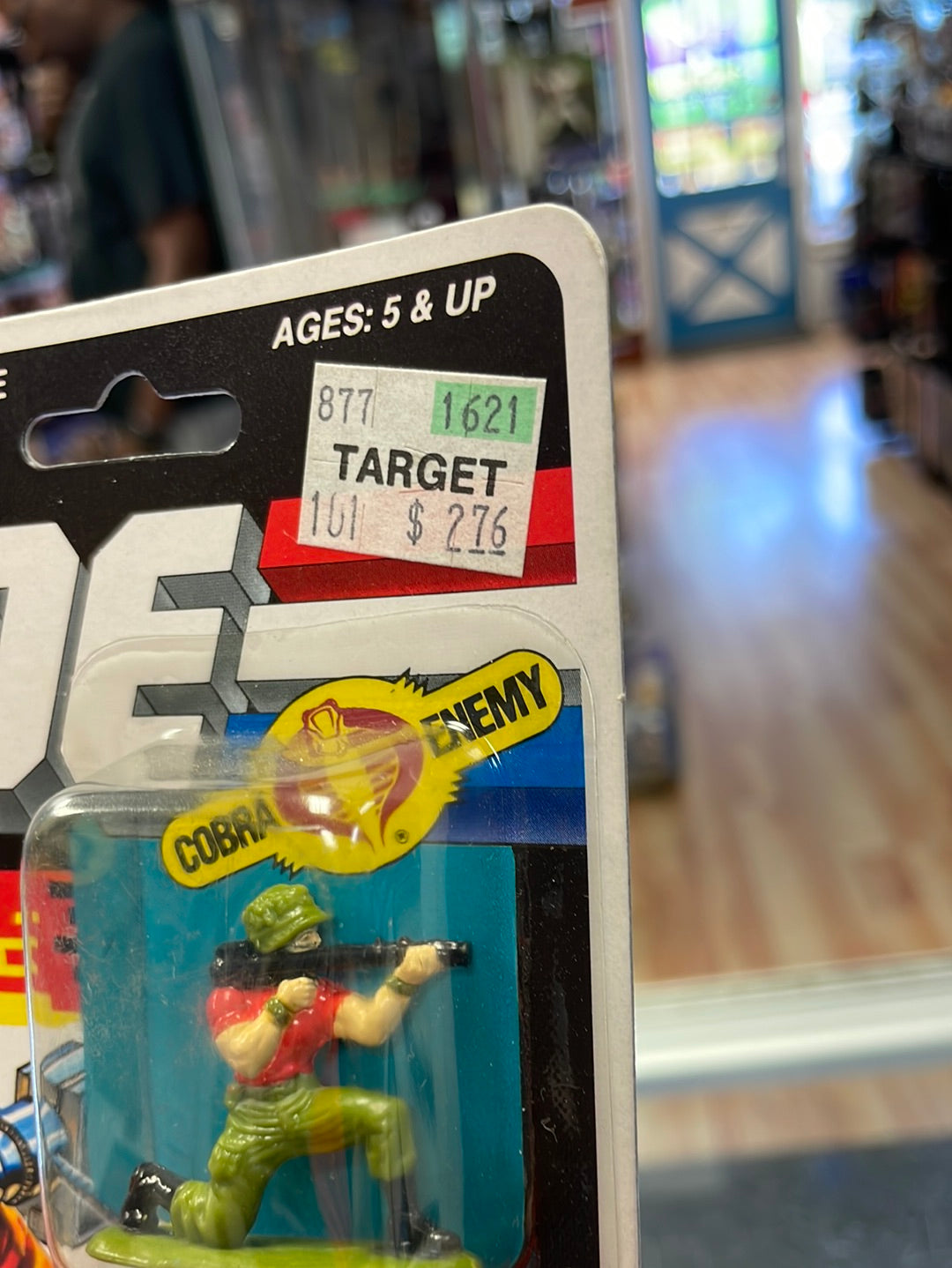 Astro Viper with Micro Figure (Vintage GI Joe, Hasbro) Sealed product image 11, provided for visual reference and product