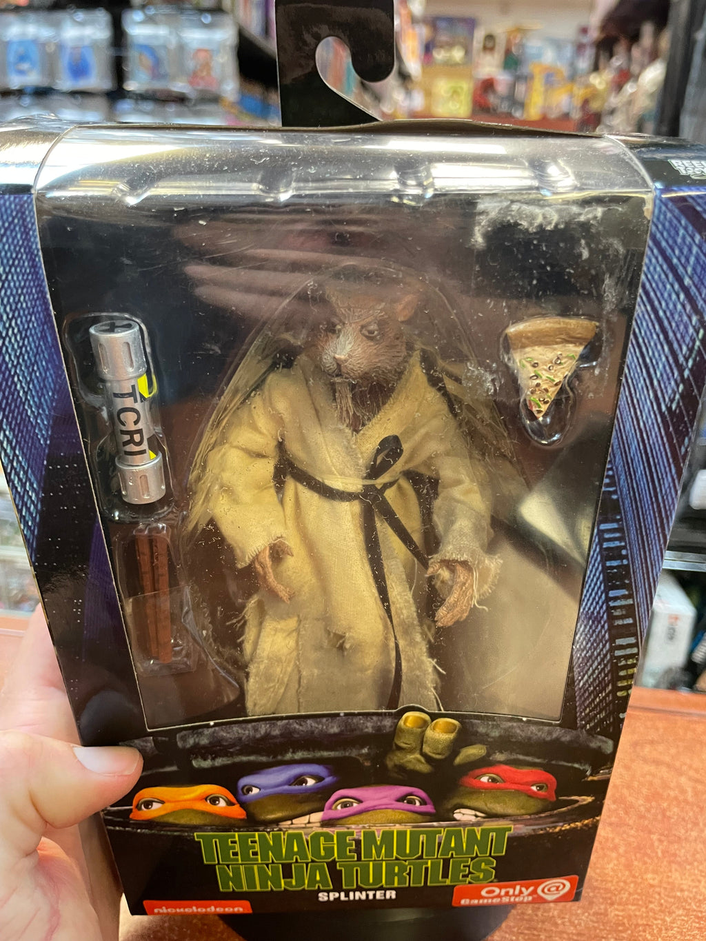 Splinter -Movie- (TMNT Ninja Turtles, NECA) **SEALED** product image 5, provided for visual reference and product detail