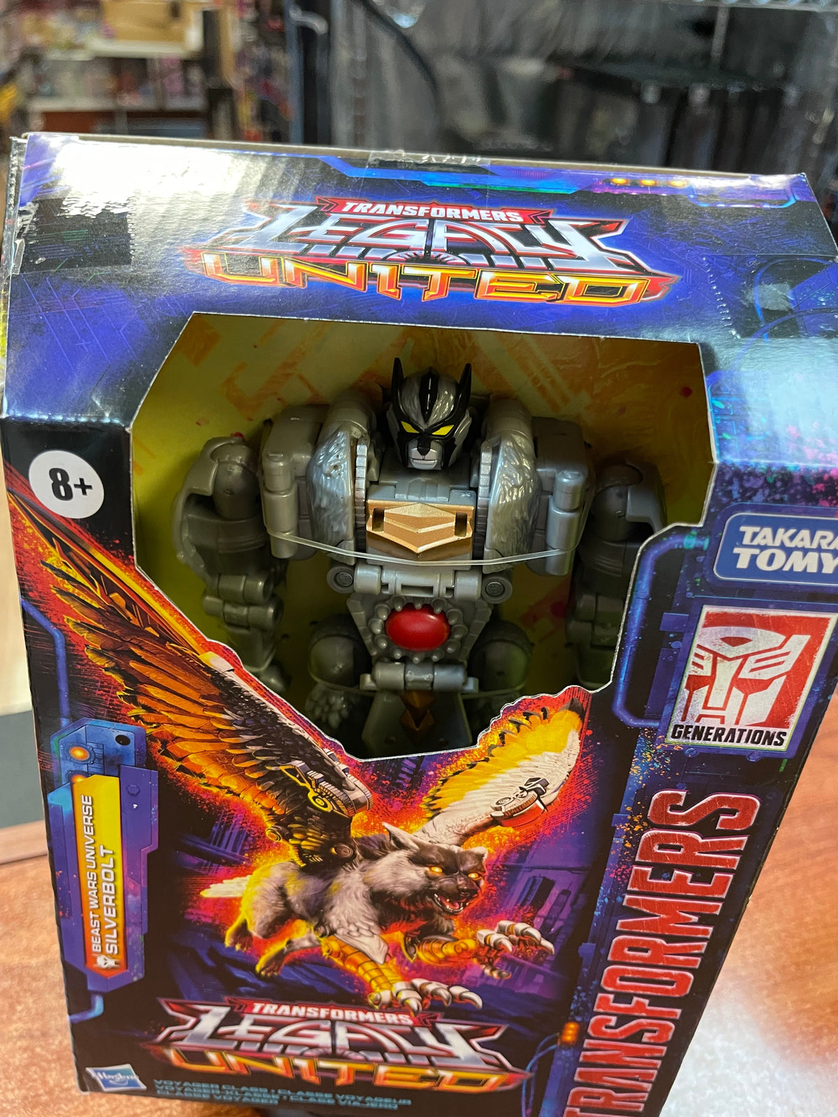Silverbolt Voyager Class Beast Wars Universe (Transformers Legacy United, Hasbro) SEALED product image 6, provided for