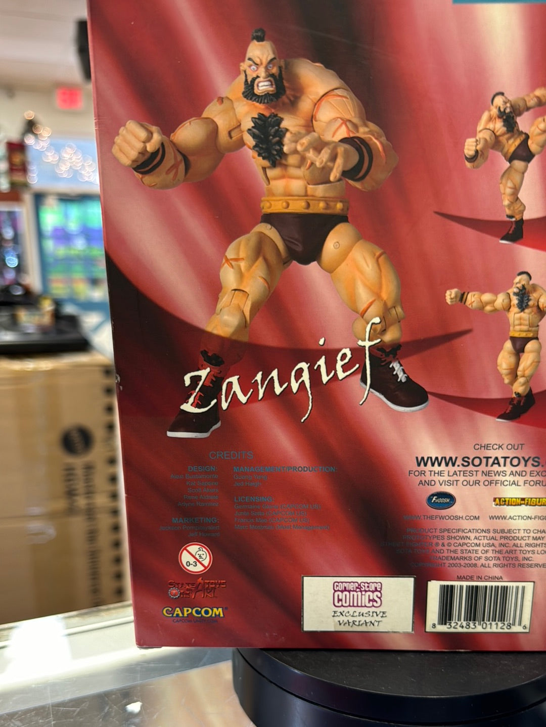 Revolution Series Zangief (Street Fighter V, State of the Art) product image 10, provided for visual reference and product