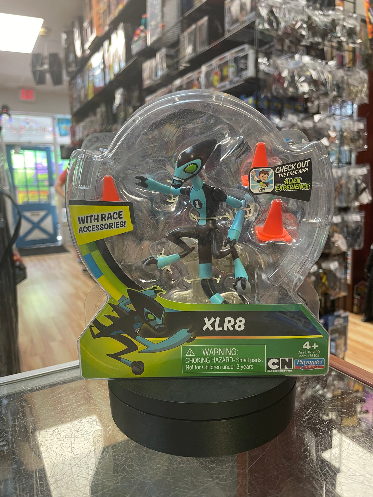 XLR8 (Ben 10, Playmates) *NEW* product image 1, provided for visual reference and product detail review