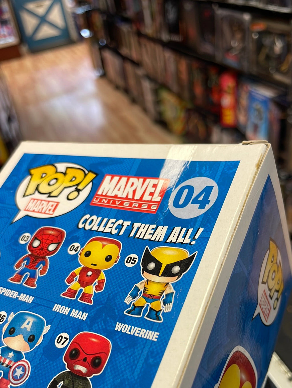 Iron Man 04 Large Font (Funko Pop! Marvel Universe) product image 5, provided for visual reference and product detail review