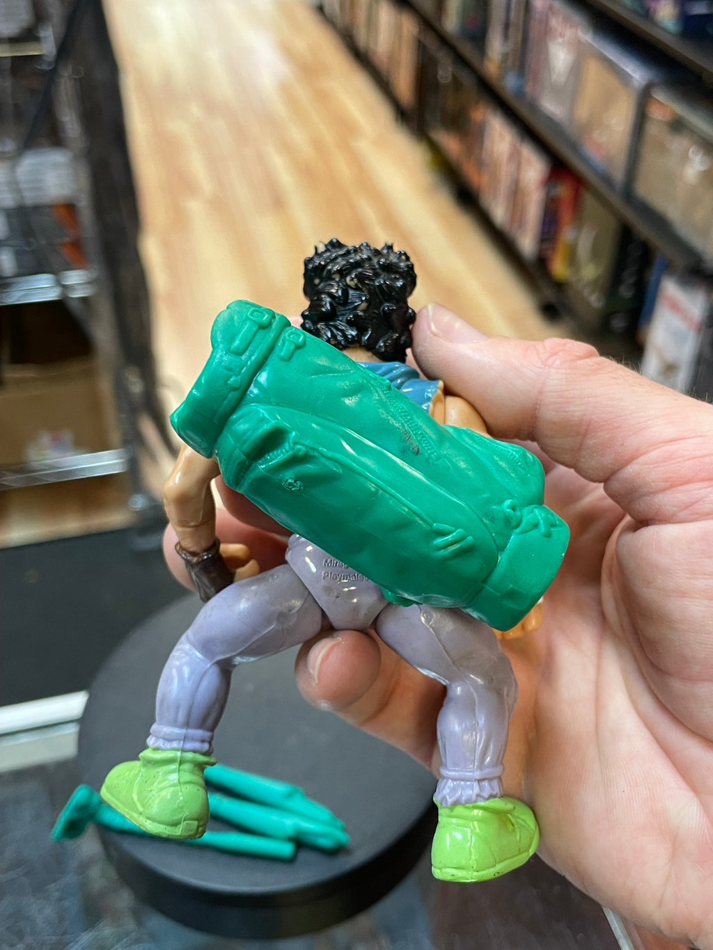 Casey Jones 2454 (TMNT Ninja Turtles, Playmates) **COMPLETE** product image 6, provided for visual reference and product