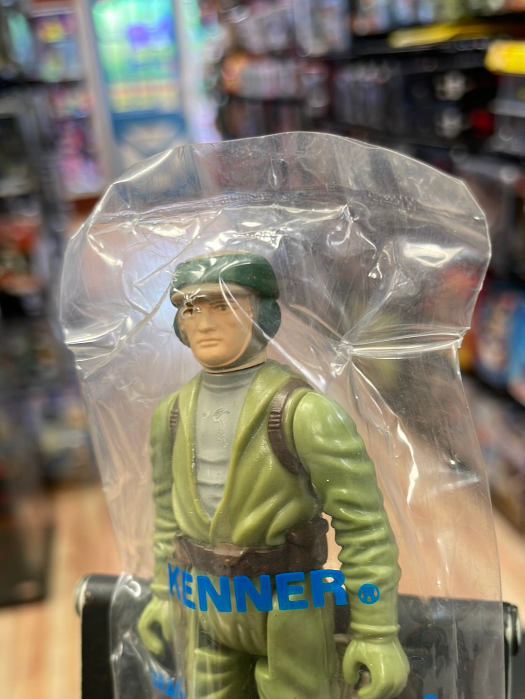 Bagged Painted Face Rebel Commando (Vintage Star Wars, Kenner) Sealed product image 2, provided for visual reference and