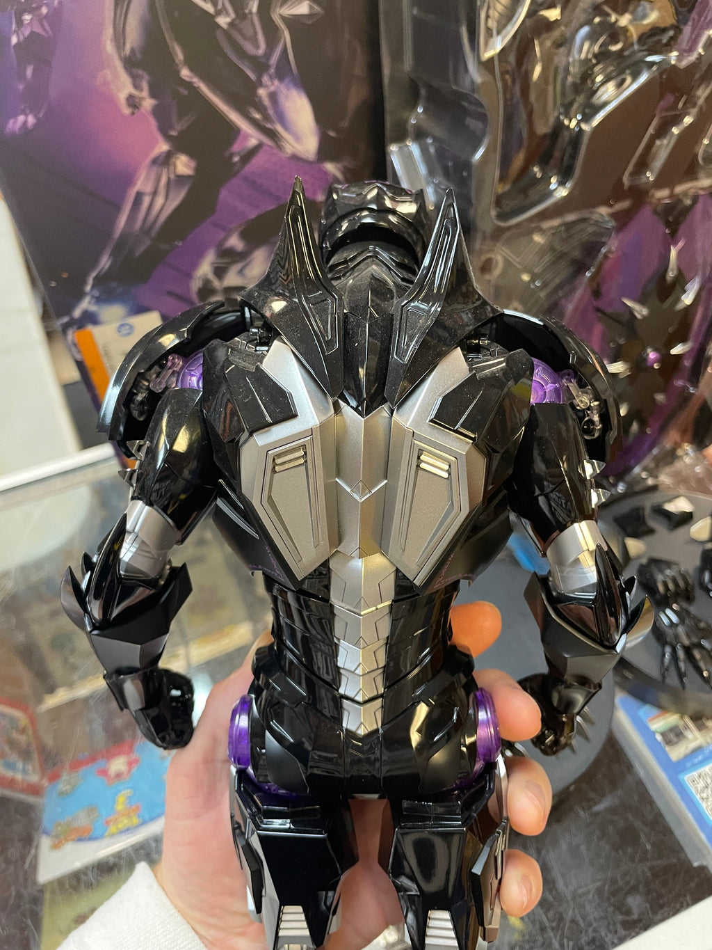 Black Panther Die-Cast AC05-D55 1/6 Scale Marvel Avengers MechStrike, Hot Toys) COMPLETE product image 14, provided for