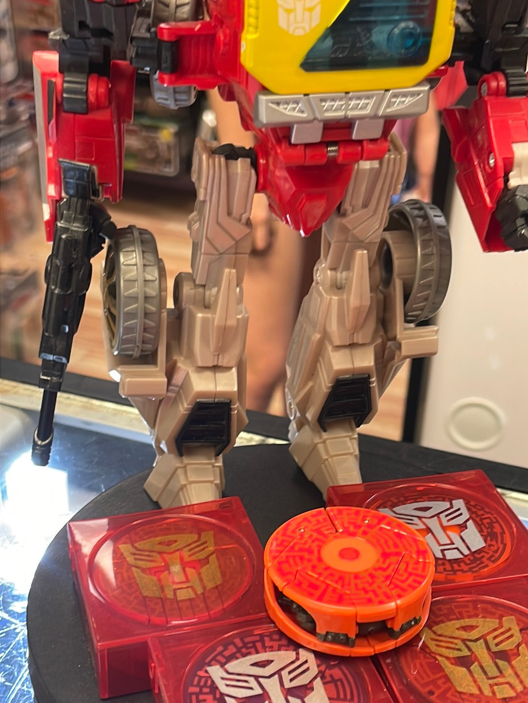 Generations Blaster with Data Disk Lot (Transformers Deluxe Class, Hasbro) Complete product image 10, provided for visual