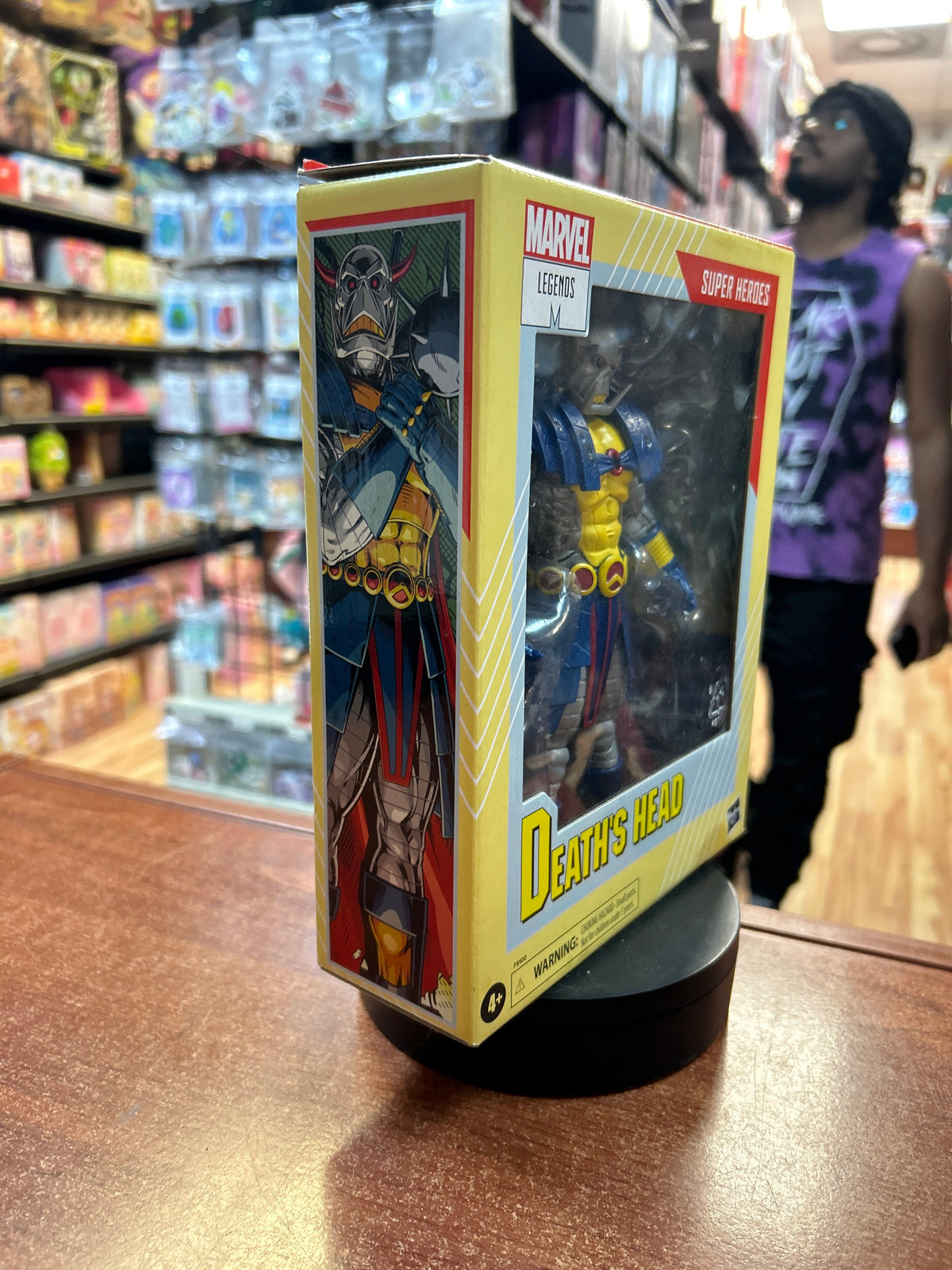Death's Head (Marvel, Hasbro) **SEALED** product image 2, provided for visual reference and product detail review