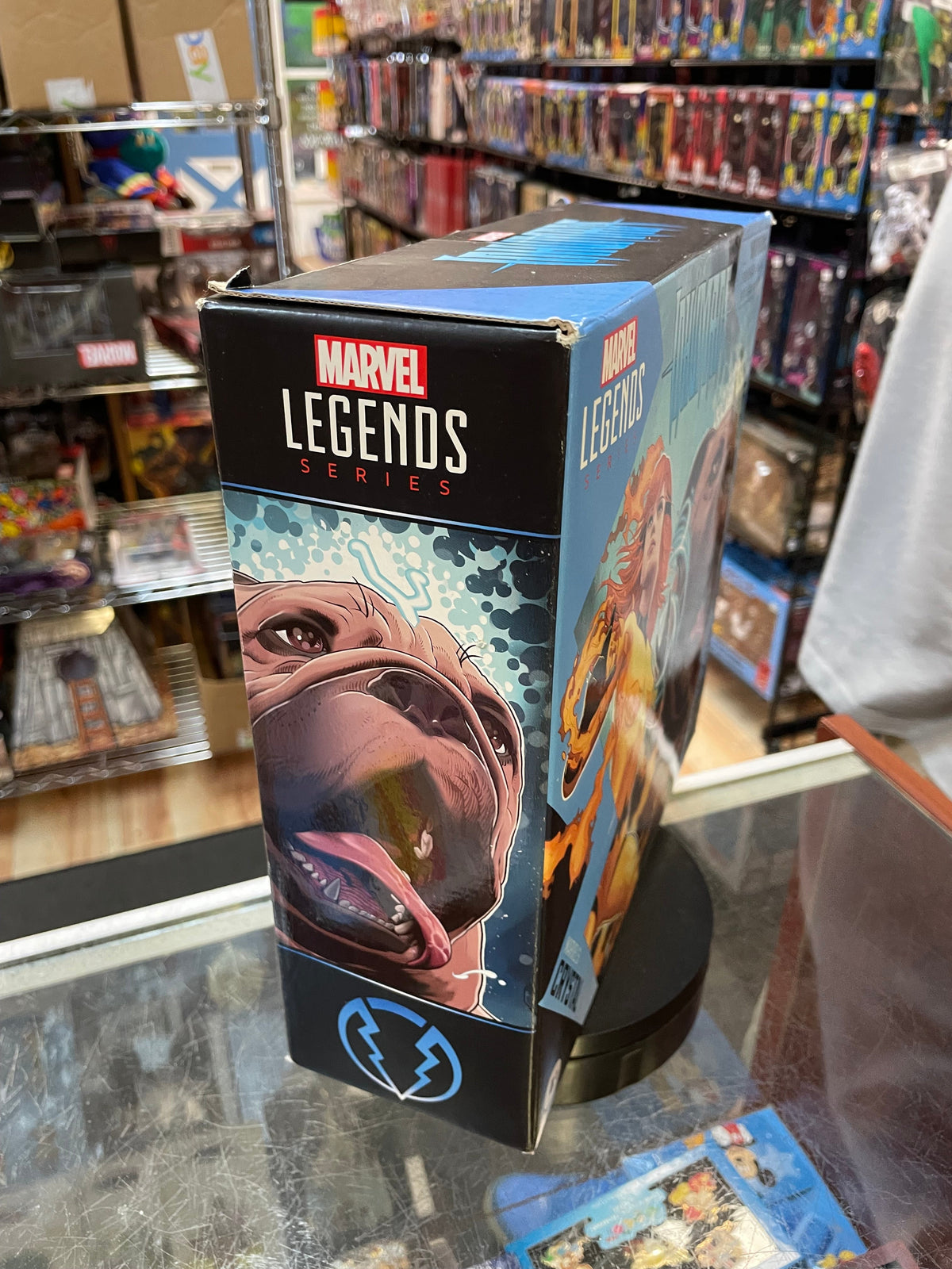 Lockjaw & Crystal (Marvel Legends, Hasbro) **SEALED** product image 6, provided for visual reference and product detail