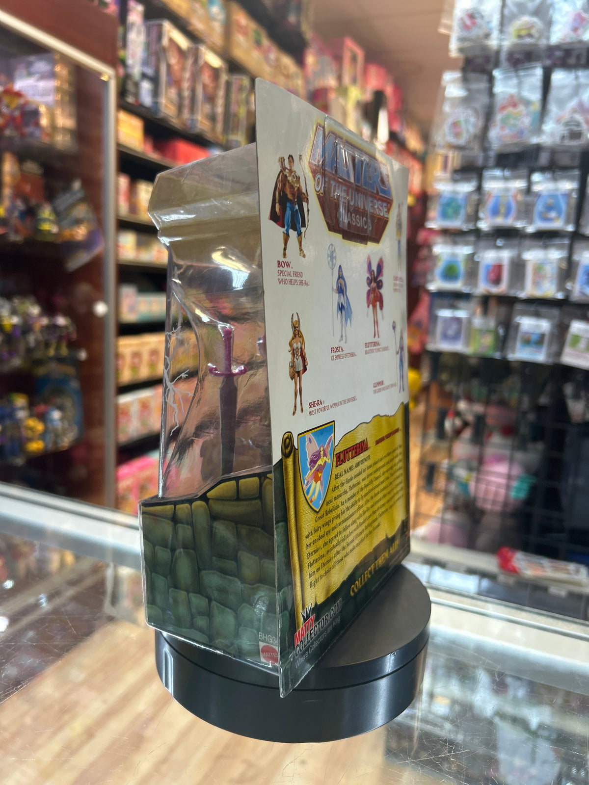 Flutterina (Mattel, Classics, MOTU) **SEALED** product image 5, provided for visual reference and product detail review