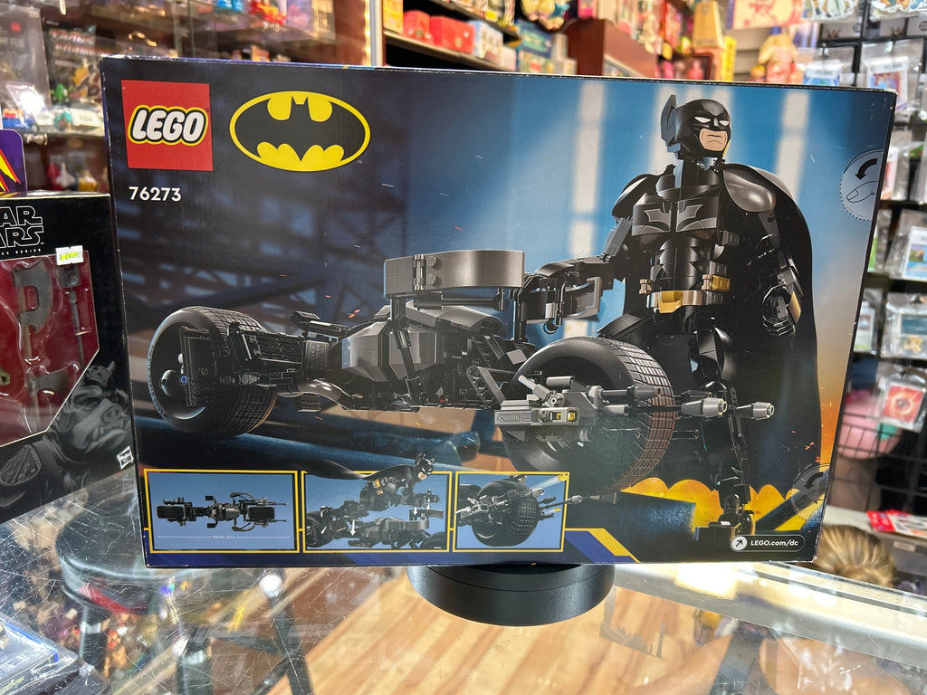 Batman Construction Figure with Bike #76273 (Lego, Batman) **SEALED** product image 4, provided for visual reference and