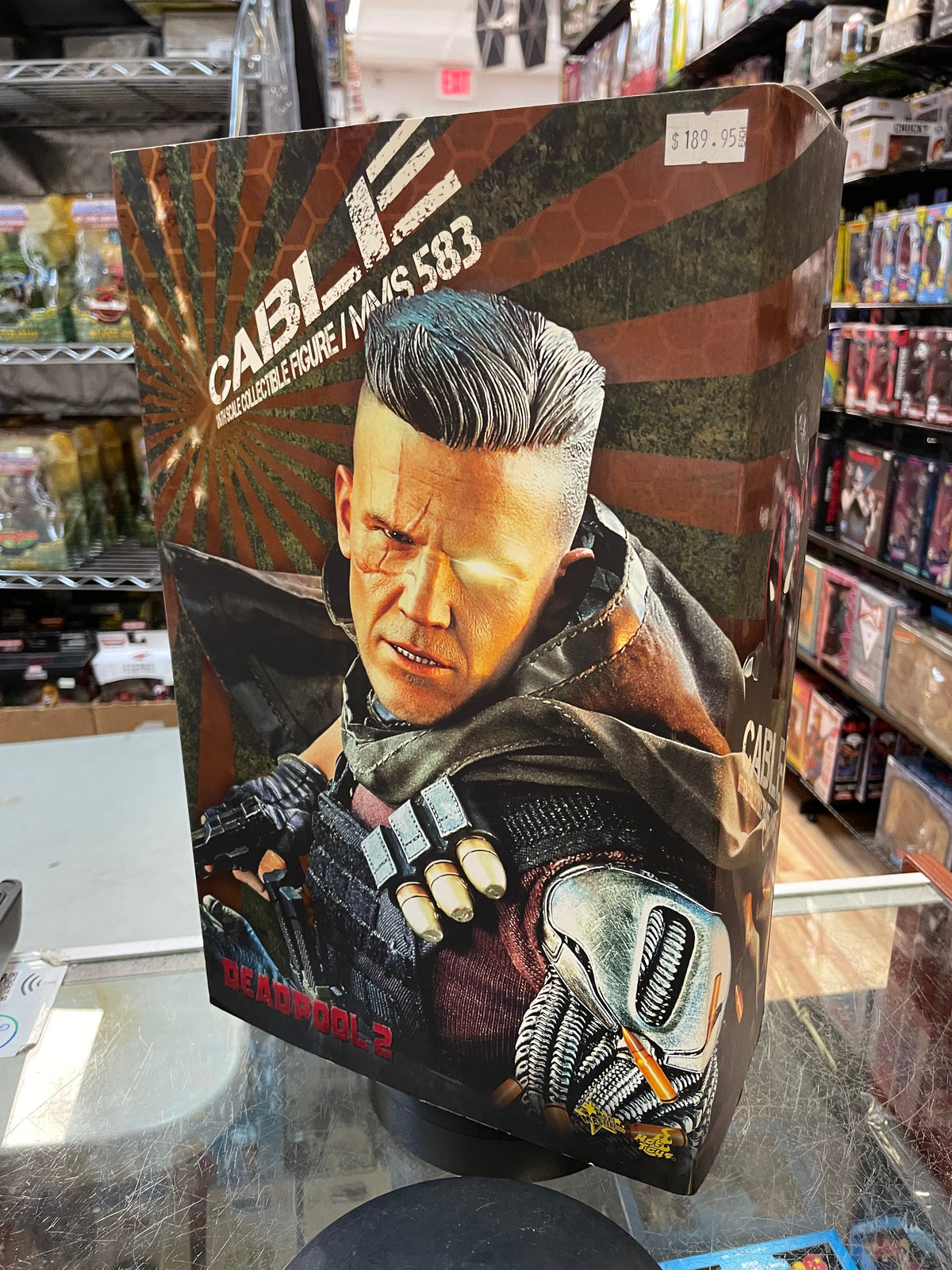 Cable With Exclusive Shield MMS583 1/6 Scale (Deadpool 2, Hot Toys) COMPLETE product image 35, provided for visual reference