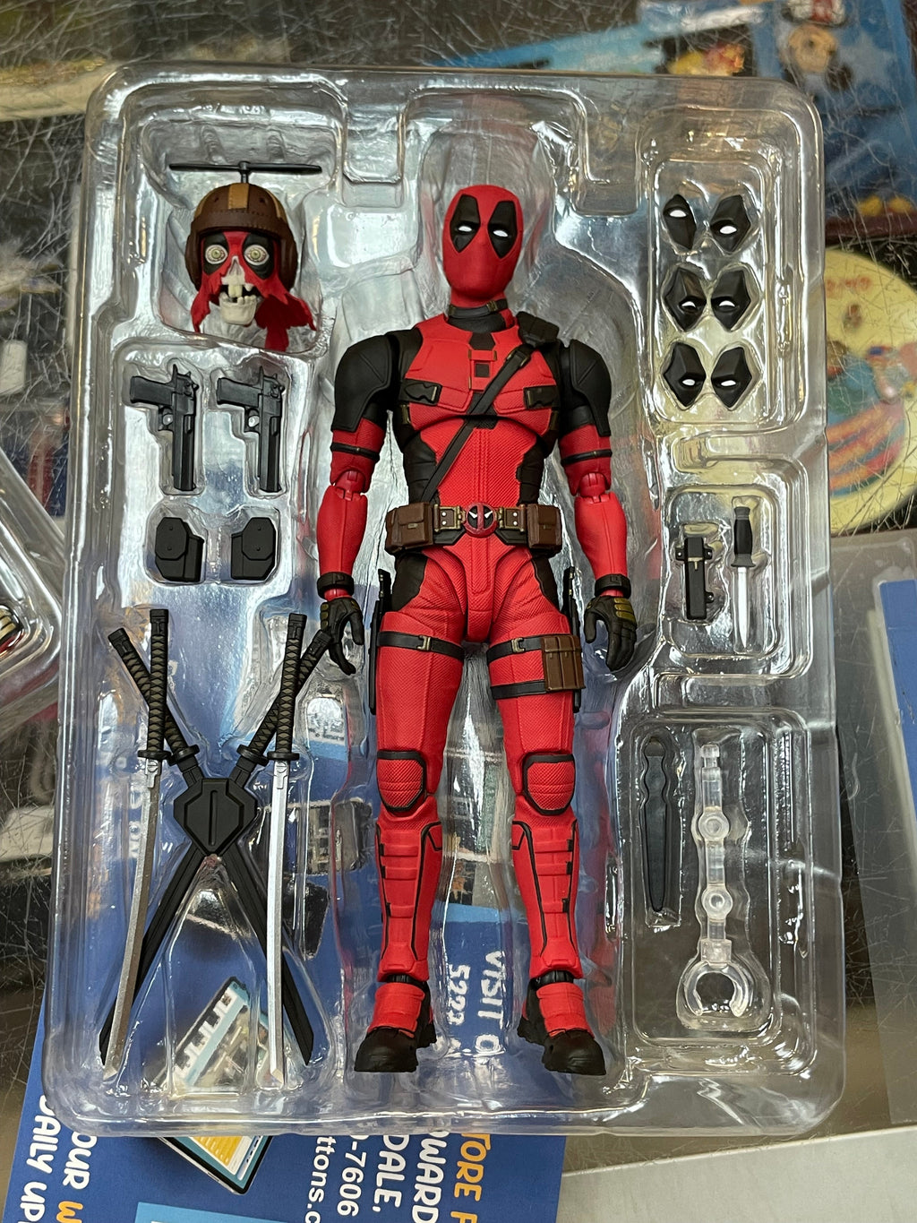 Deadpool -& Wolverine Movie-(Marvel, Bandai SH Figuarts) *COMPLETE* product image 4, provided for visual reference and