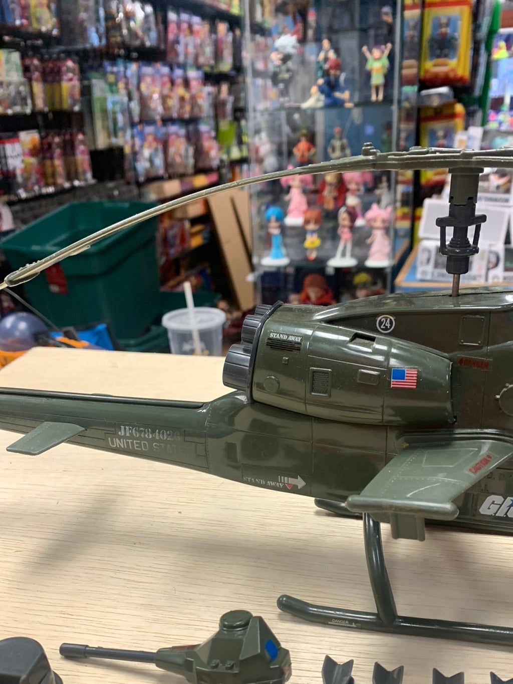 Dragonfly with WildBill 7731 (Vintage GI Joe, Hasbro) Complete product image 12, provided for visual reference and product