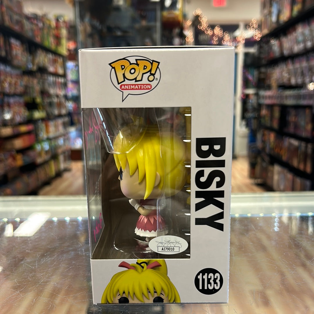 Bisky signed by Tara Sands (Funko, Attack on Titan) *JSA* product image 3, provided for visual reference and product detail