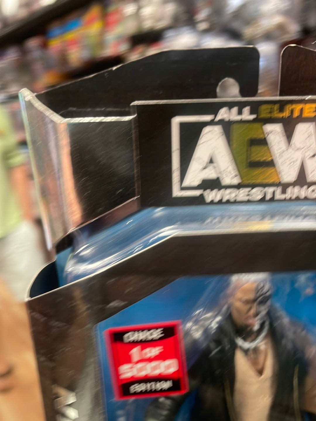 Darby Allen Unmatched Chase 1 of 50 (Jazwares, AEW All Elite Wrestling) product image 2, provided for visual reference and