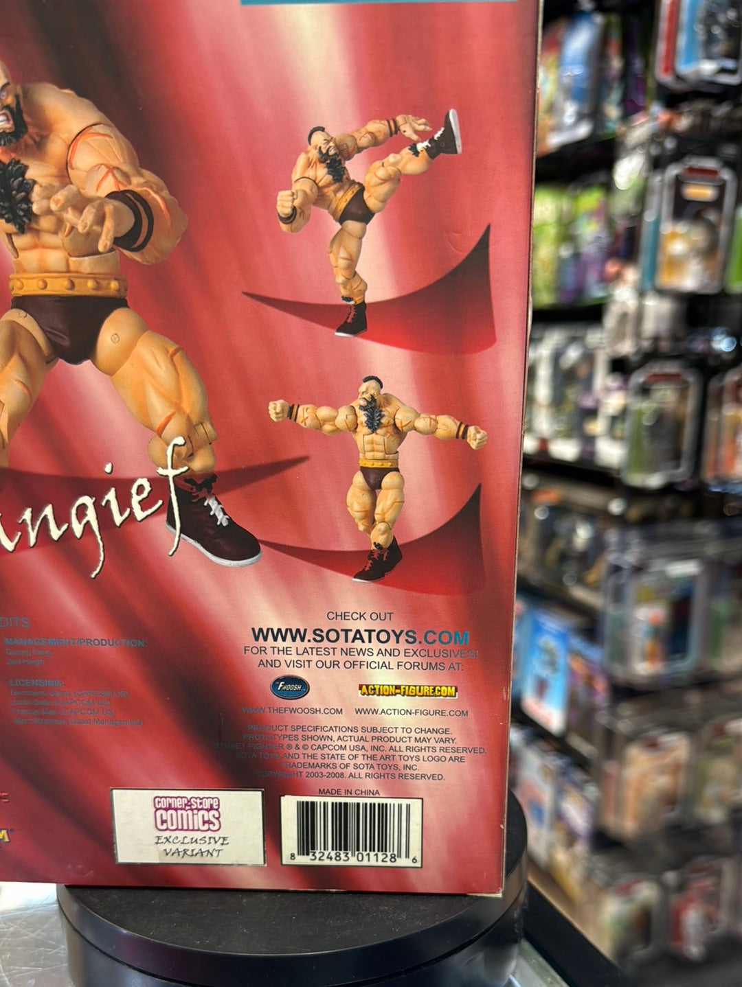 Revolution Series Zangief (Street Fighter V, State of the Art) product image 9, provided for visual reference and product