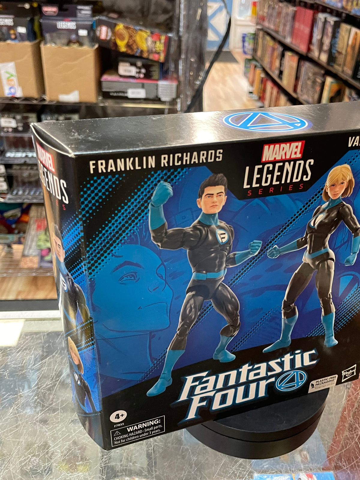 Franklin & Valeria Richards -FF4- (Marvel Legends, Hasbro) **SEALED** product image 3, provided for visual reference and