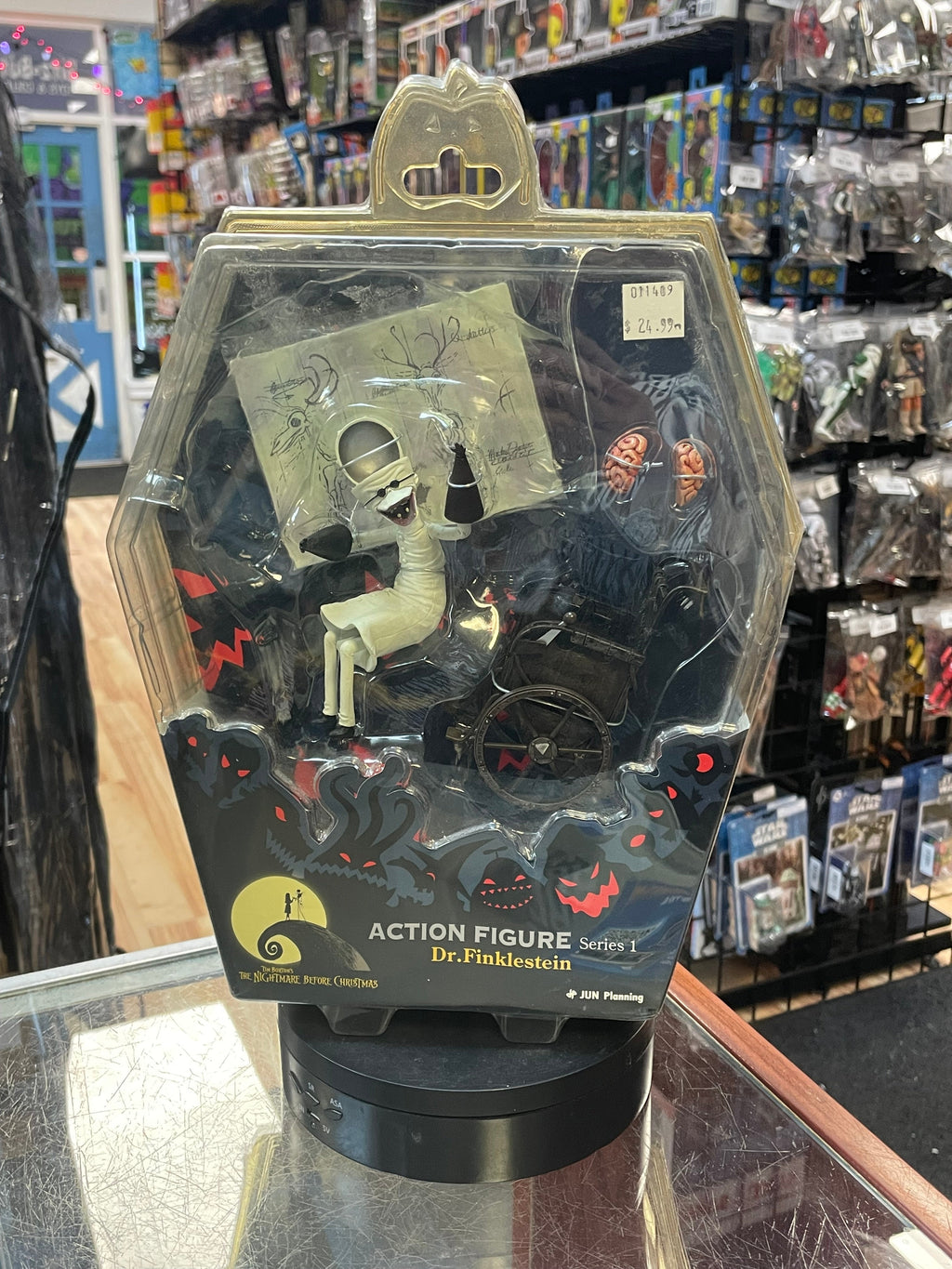 Dr Finklestein (Nightmare Before Christmas, JUN) **SEALED** product image 1, provided for visual reference and product