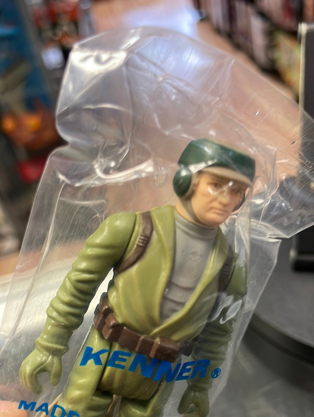 Bagged Painted Face Rebel Commando (Vintage Star Wars, Kenner) Sealed product image 10, provided for visual reference and