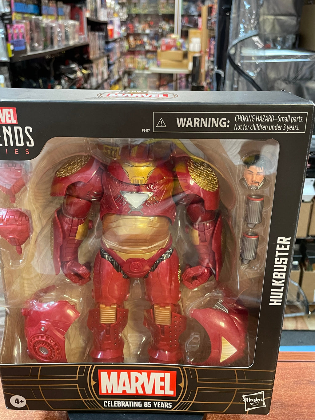 Iron Man Hulkbuster (Marvel Legends, Hasbro) SEALED product image 8, provided for visual reference and product detail review