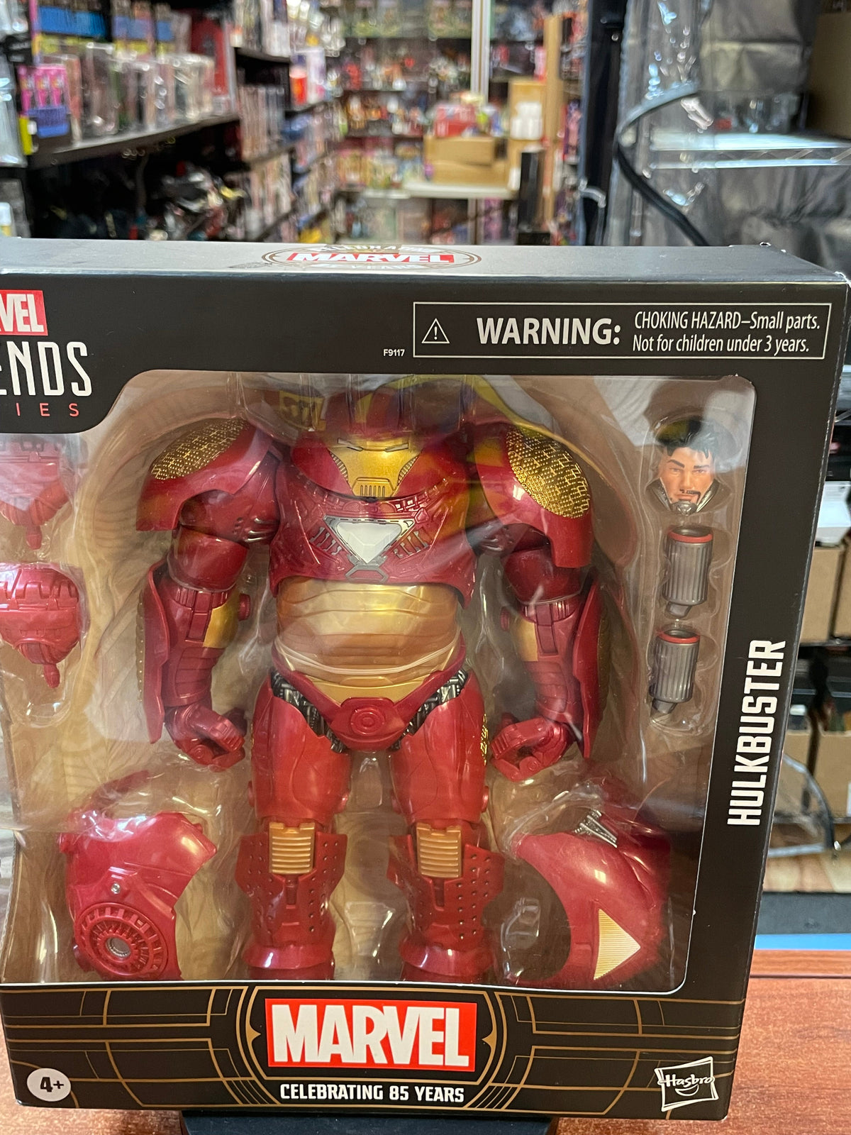 Iron Man Hulkbuster (Marvel Legends, Hasbro) SEALED product image 8, provided for visual reference and product detail review