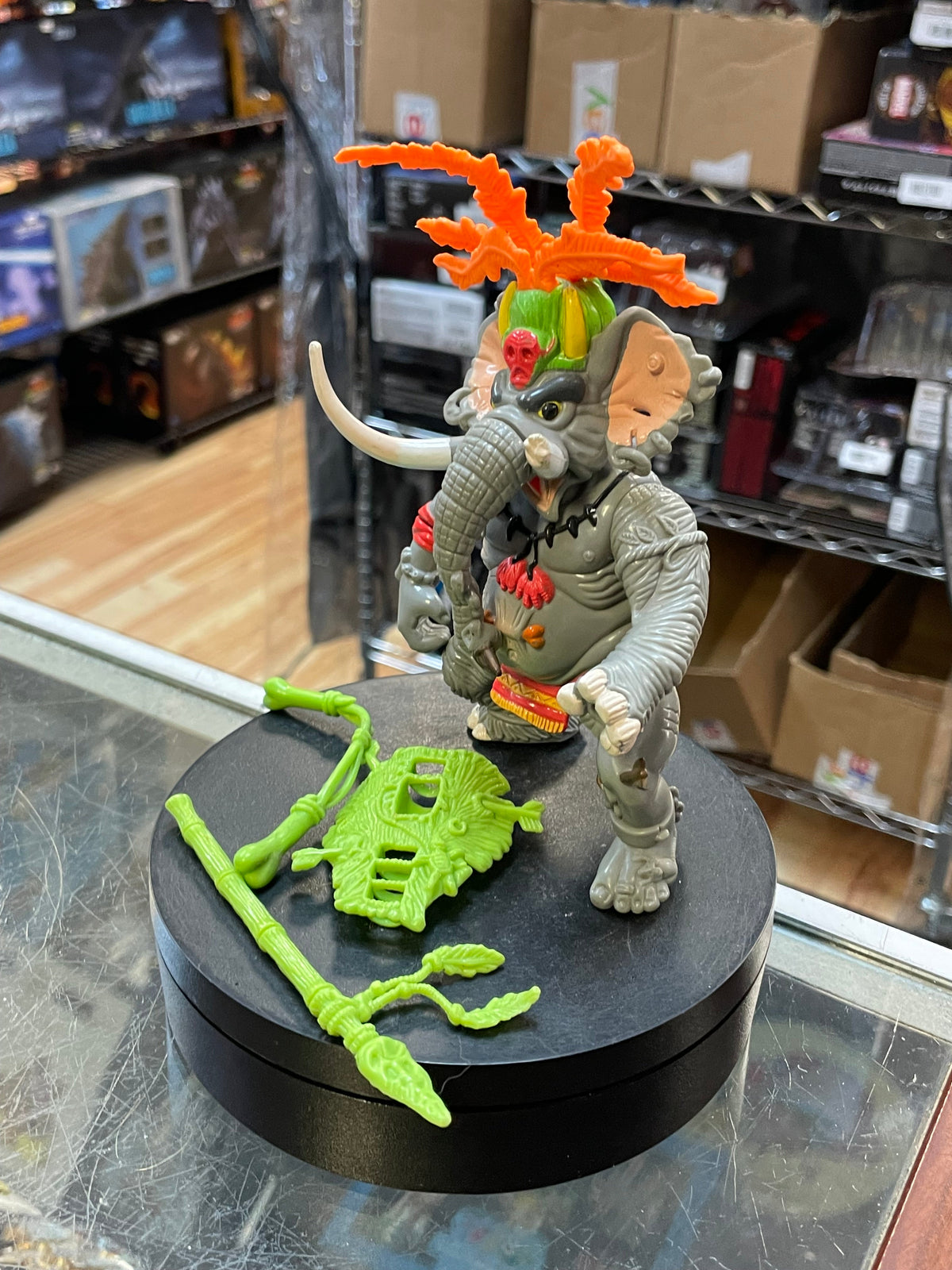 Doctor El 2459 (TMNT Ninja Turtles, Playmates) **INCOMPLETE** product image 3, provided for visual reference and product