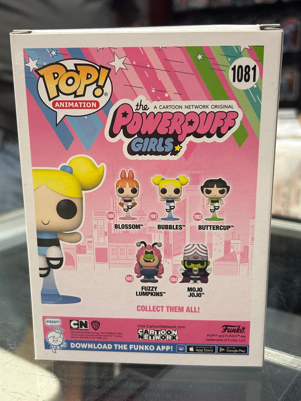 Bubbles signed by Tara Strong (Funko, Powerpuff girls) *JSA* product image 3, provided for visual reference and product