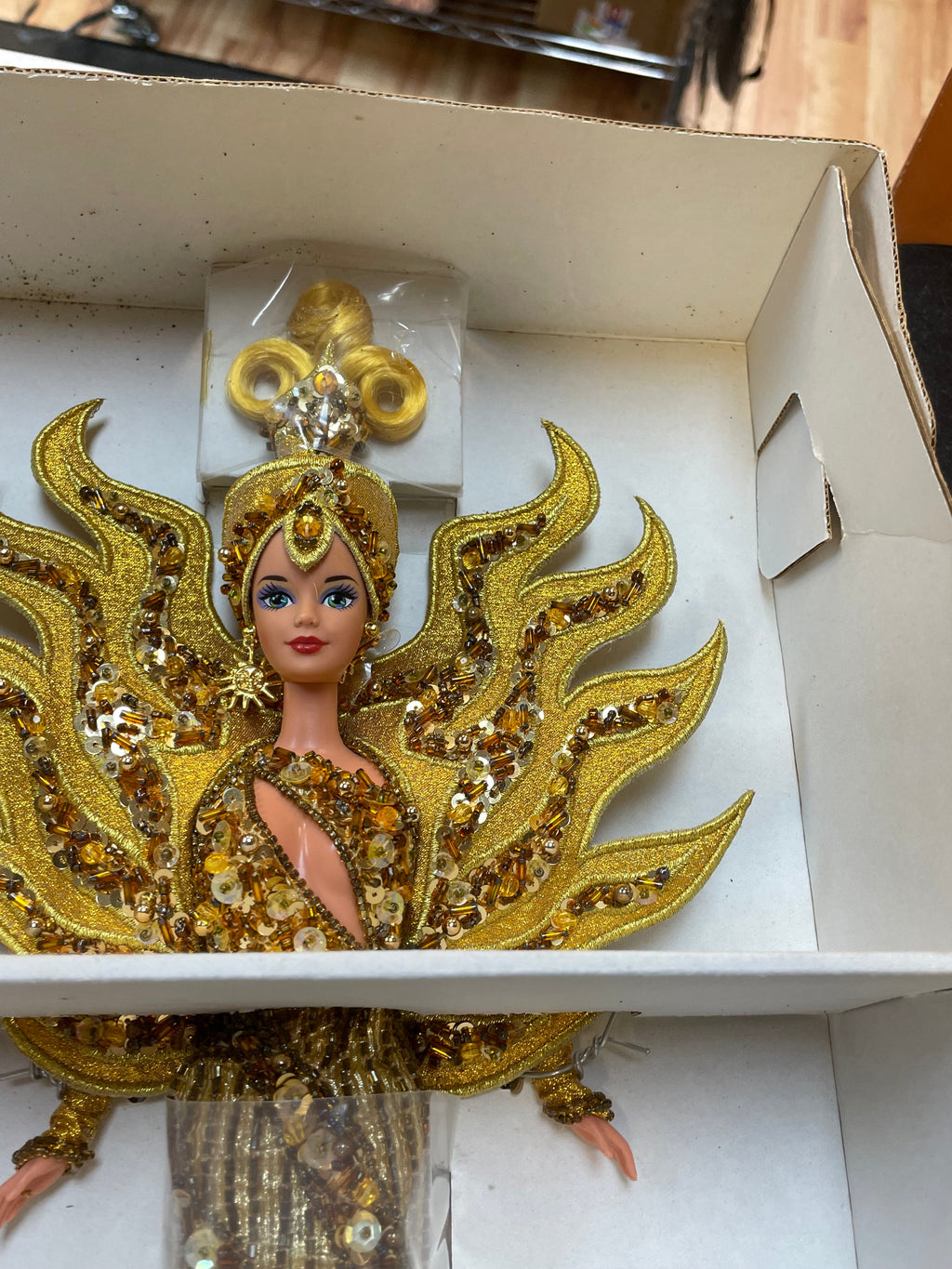 Goddess Of The Sun -ZZ- #14056 (Barbie, Mattel) **Sealed** product image 11, provided for visual reference and product