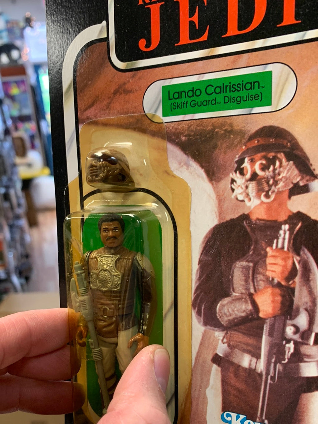 Skiff Guard Lando ROTJ 79A 8102 (Vintage Star Wars, Kenner) product image 17, provided for visual reference and product