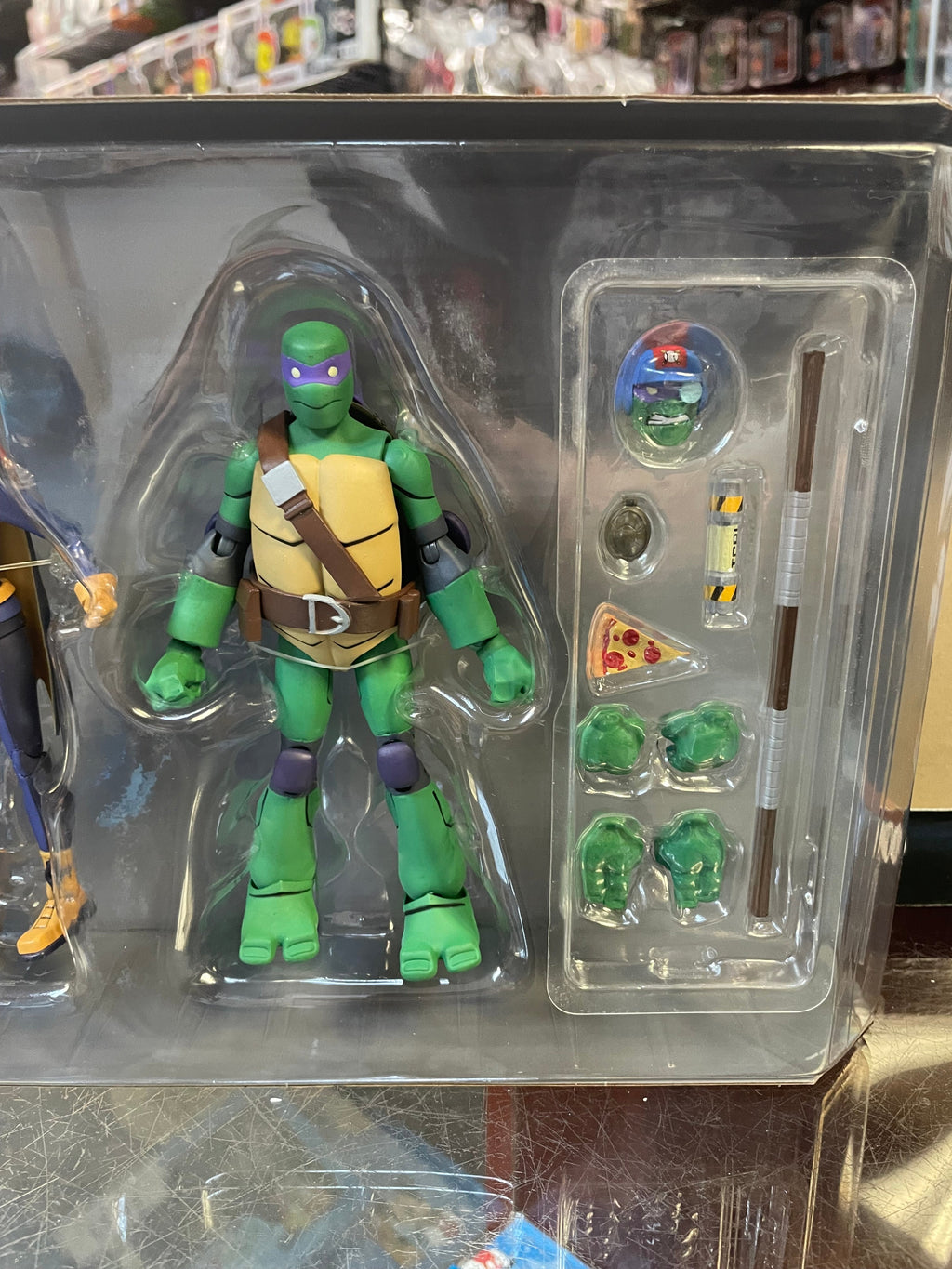 Batgirl & Donatello 2 Pack (Batman Vs Teenage Ninja Turtles, DC Collectibles) NEW/OPEN product image 2, provided for visual