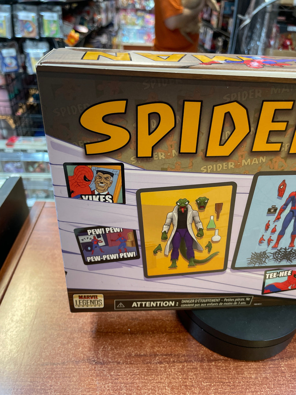 Spider-Man Meme-Tastic 3 Pack SDCC EXCLUSIVE (Marvel Legends, Hasbro) SEALED product image 6, provided for visual reference