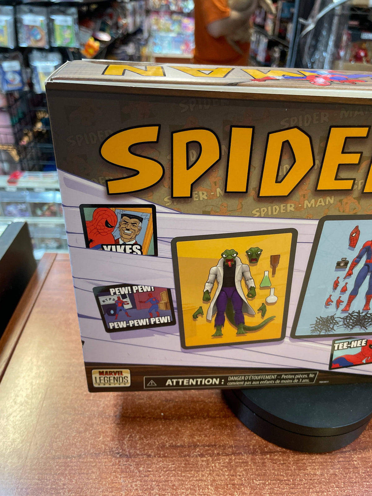 Spider-Man Meme-Tastic 3 Pack SDCC EXCLUSIVE (Marvel Legends, Hasbro) SEALED product image 6, provided for visual reference