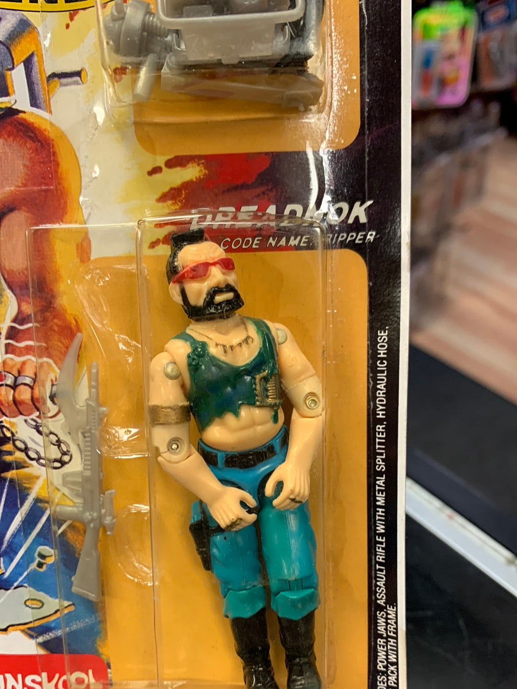 Dreadnok Ripper (Vintage GI Joe, FunSkool India) Sealed product image 4, provided for visual reference and product detail