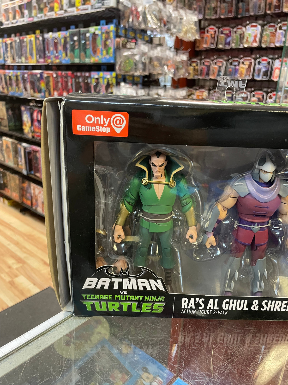 Ra’s Al Ghul & Shredder 2 Pack (Batman Vs Teenage Ninja Turtles, DC Collectibles) NEW/OPEN product image 9, provided for