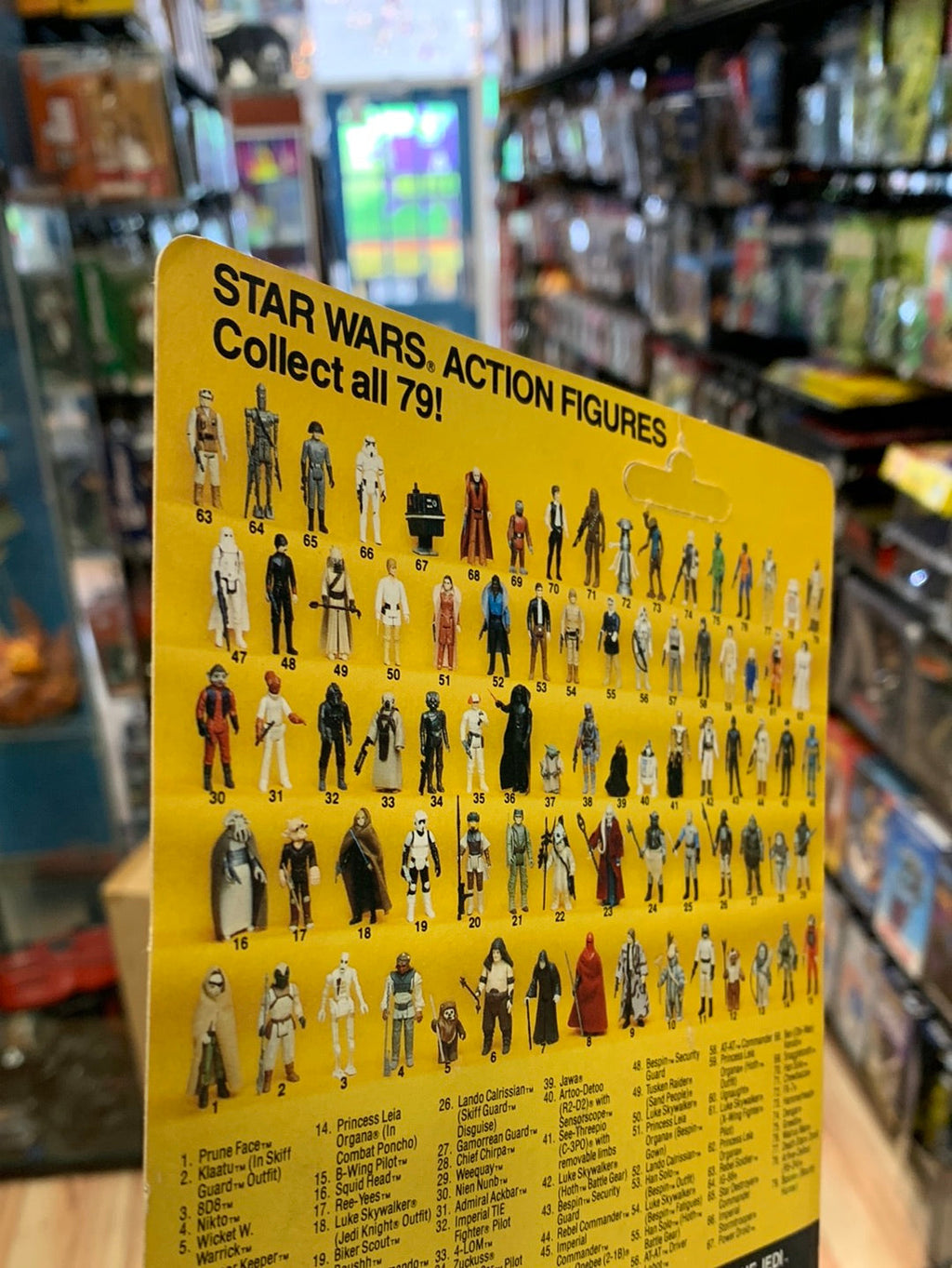 Skiff Guard Lando ROTJ 79A 8102 (Vintage Star Wars, Kenner) product image 19, provided for visual reference and product