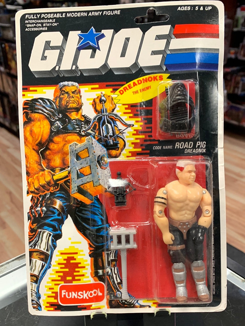 Dreadnok Road Pig (Vintage GI Joe, FunSkool India) Sealed product image 1, provided for visual reference and product detail