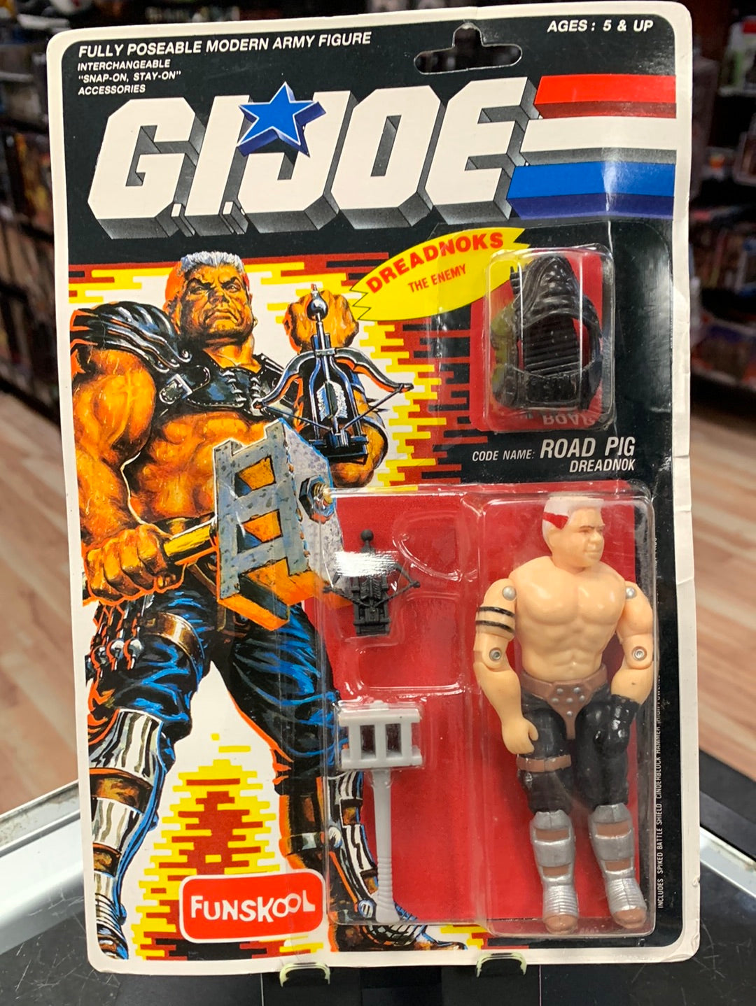 Dreadnok Road Pig (Vintage GI Joe, FunSkool India) Sealed product image 1, provided for visual reference and product detail