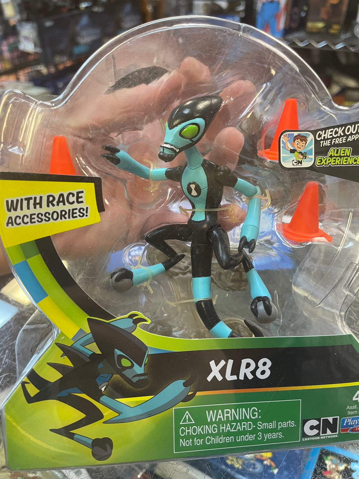 XLR8 (Ben 10, Playmates) *NEW* product image 4, provided for visual reference and product detail review