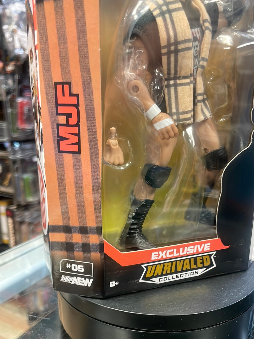 MJF Exclusive Chase 1 of 3000 (Jazwares, AEW All Elite Wrestling) product image 8, provided for visual reference and product