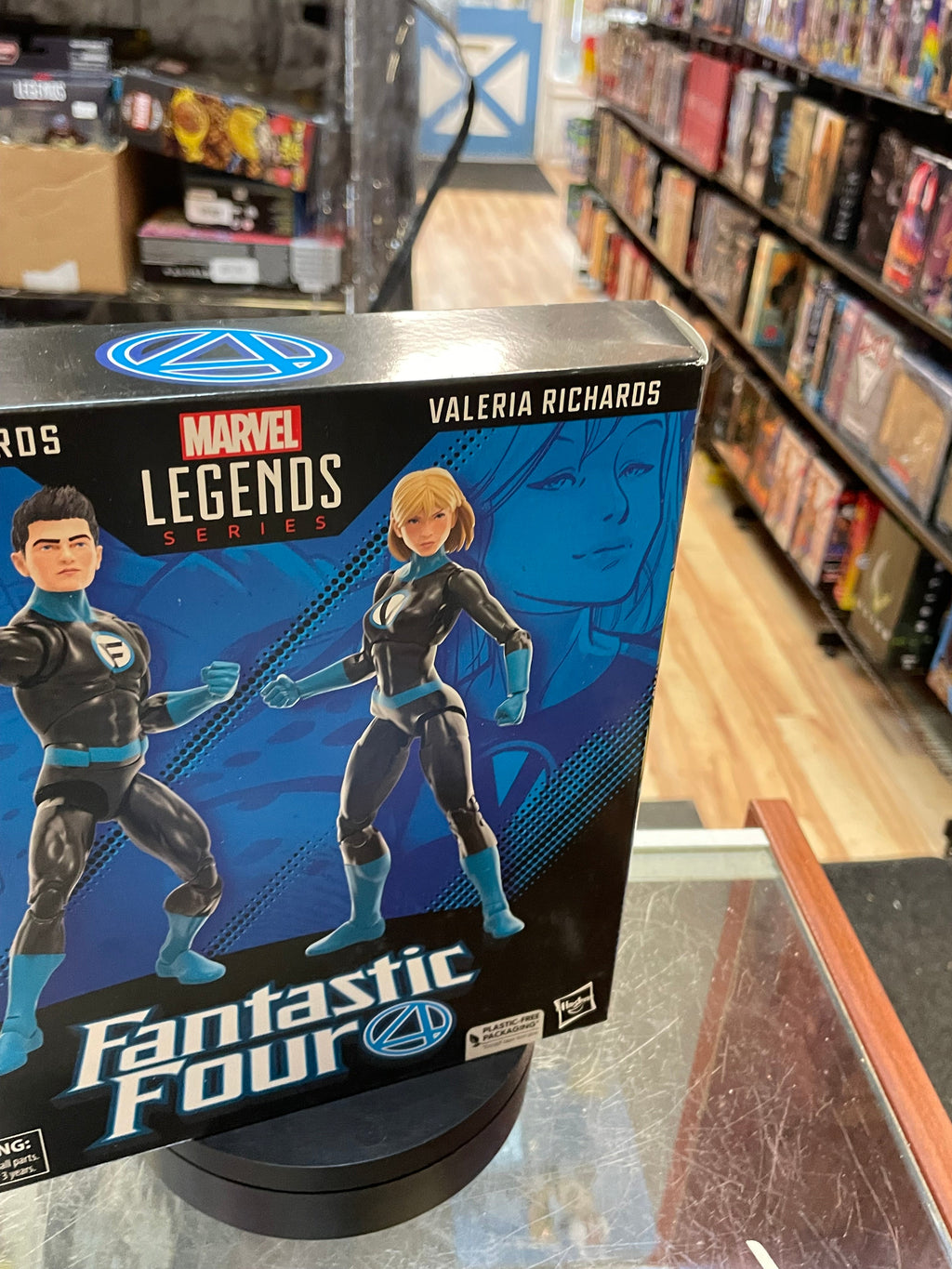 Franklin & Valeria Richards -FF4- (Marvel Legends, Hasbro) **SEALED** product image 4, provided for visual reference and