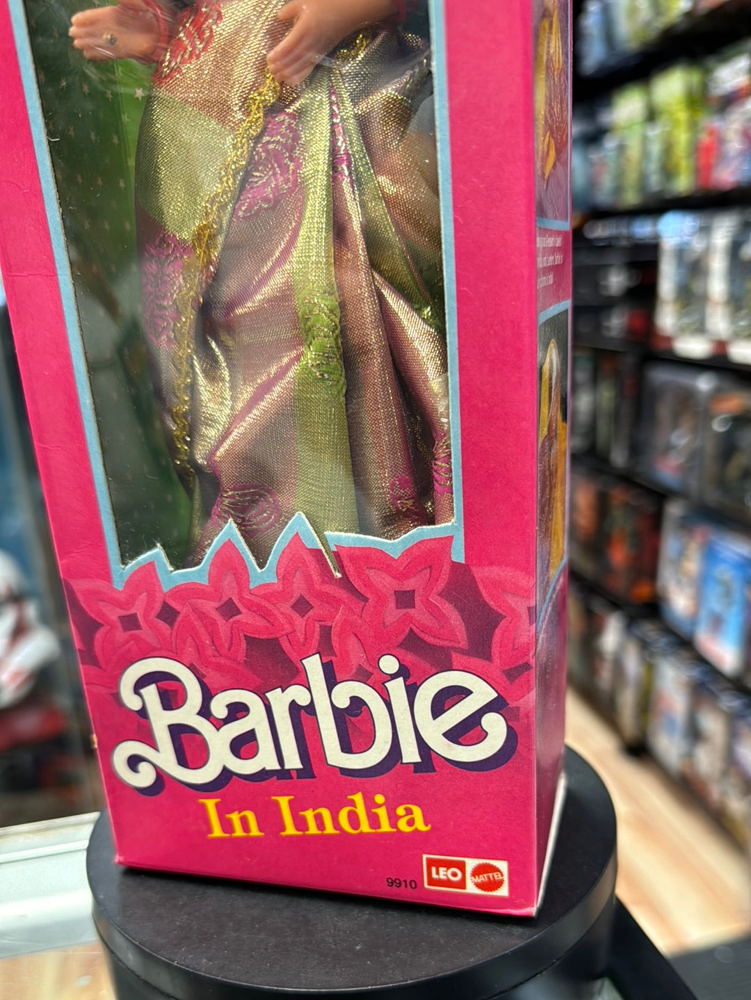 Gold Dress Barbie In India 9910 (Vintage Barbie, Leo Mattel) product image 3, provided for visual reference and product