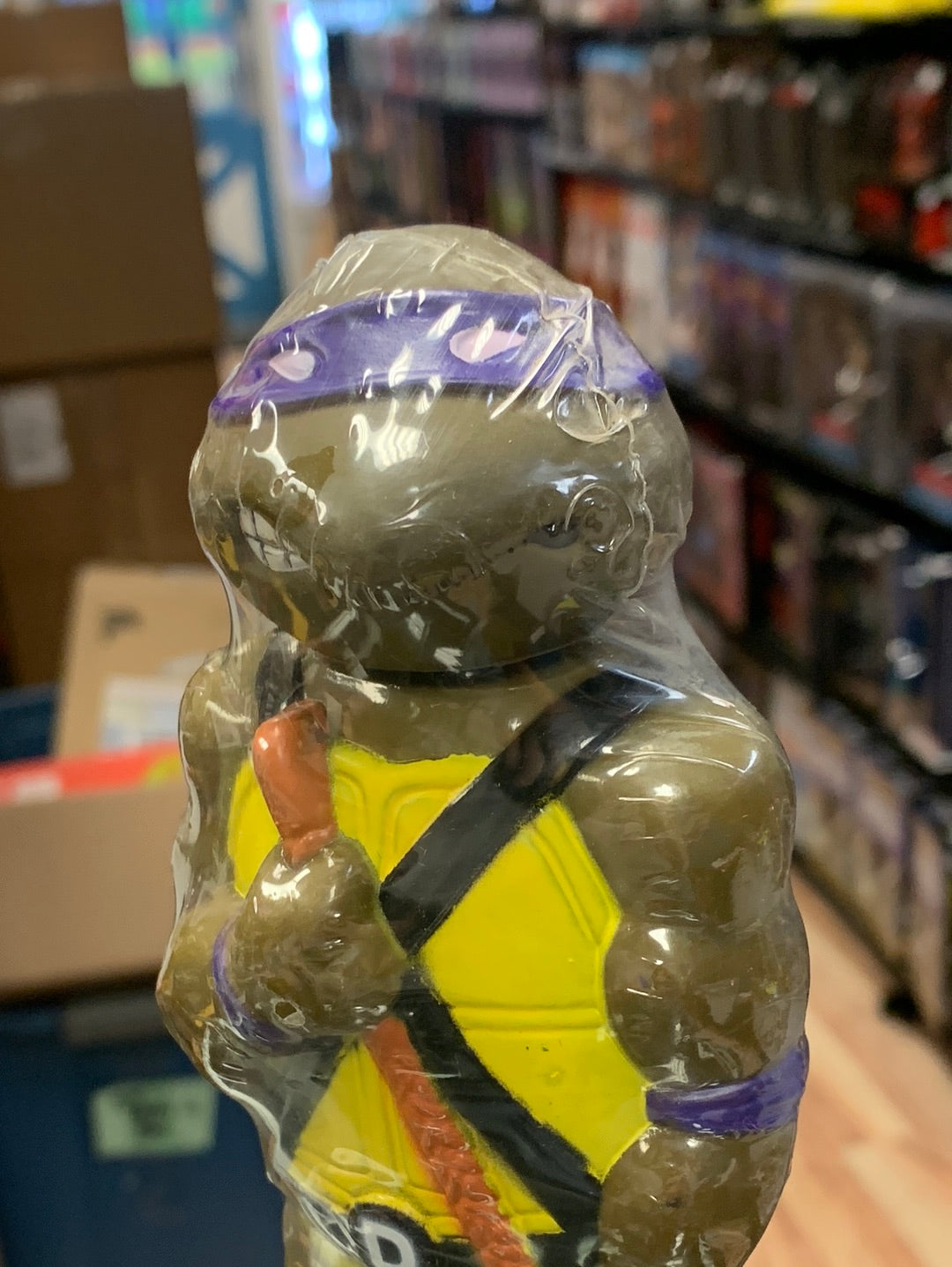 Donatello Bubble Bath (Vintage TMNT Ninja Turtles, Mirage) Sealed product image 2, provided for visual reference and product