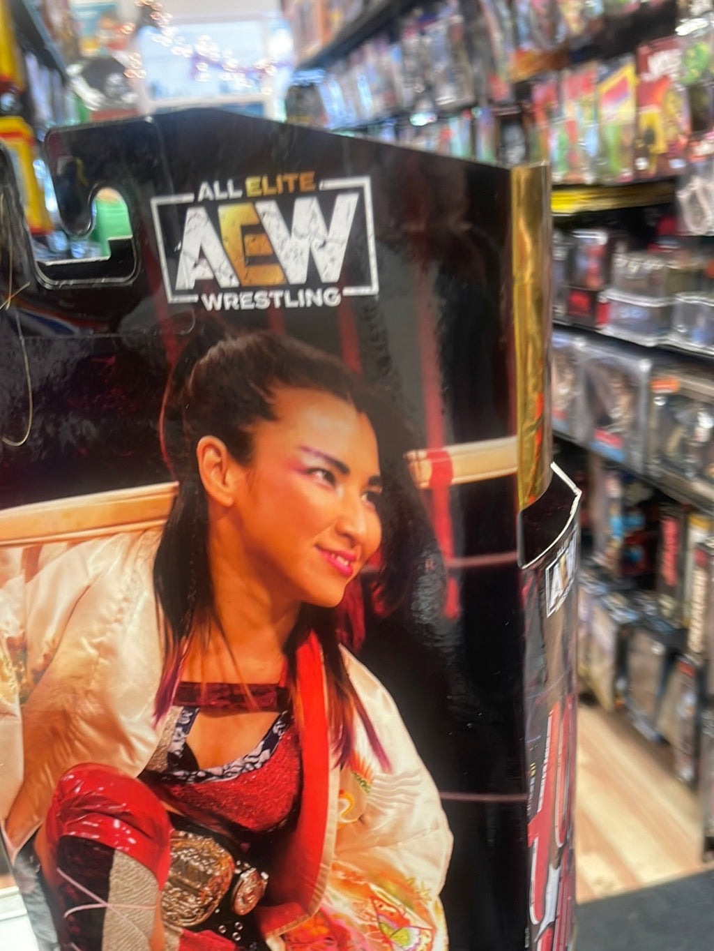 Shida Chase 1 of 3000 (Jazwares, AEW All Elite Wrestling) product image 7, provided for visual reference and product detail